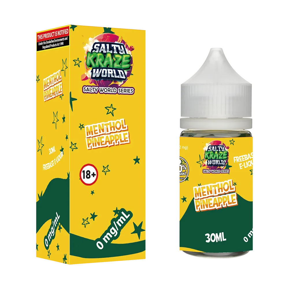 Menthol Pineapple E-liquid - Image 2