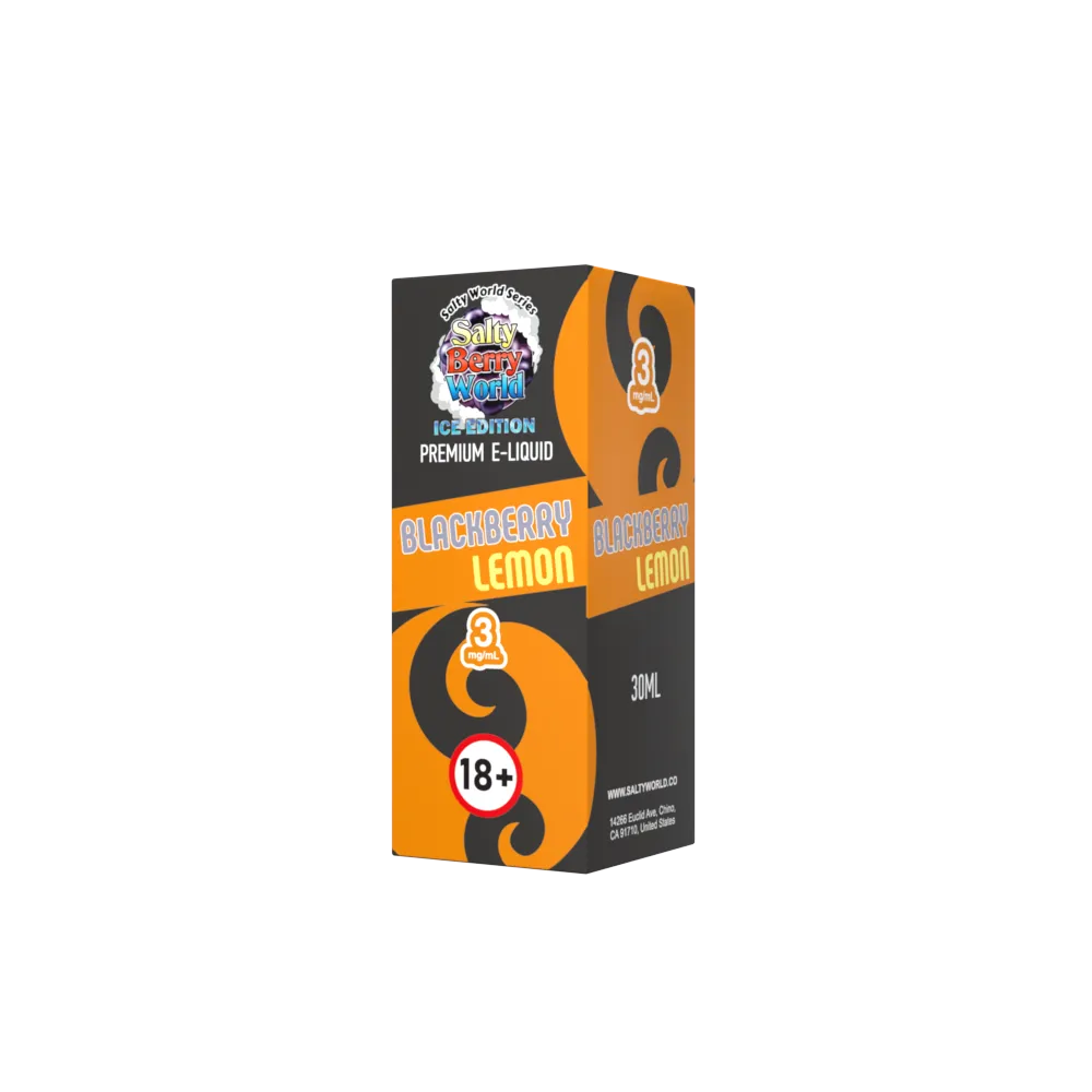 [Ice Ed.] Blackberry Lemon E-liquid